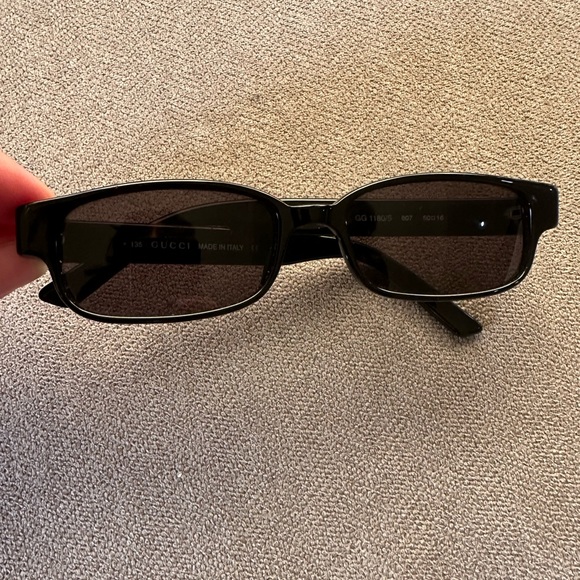 Gucci Accessories - Vintage Gucci GG 1180 807 Black Sunglasses